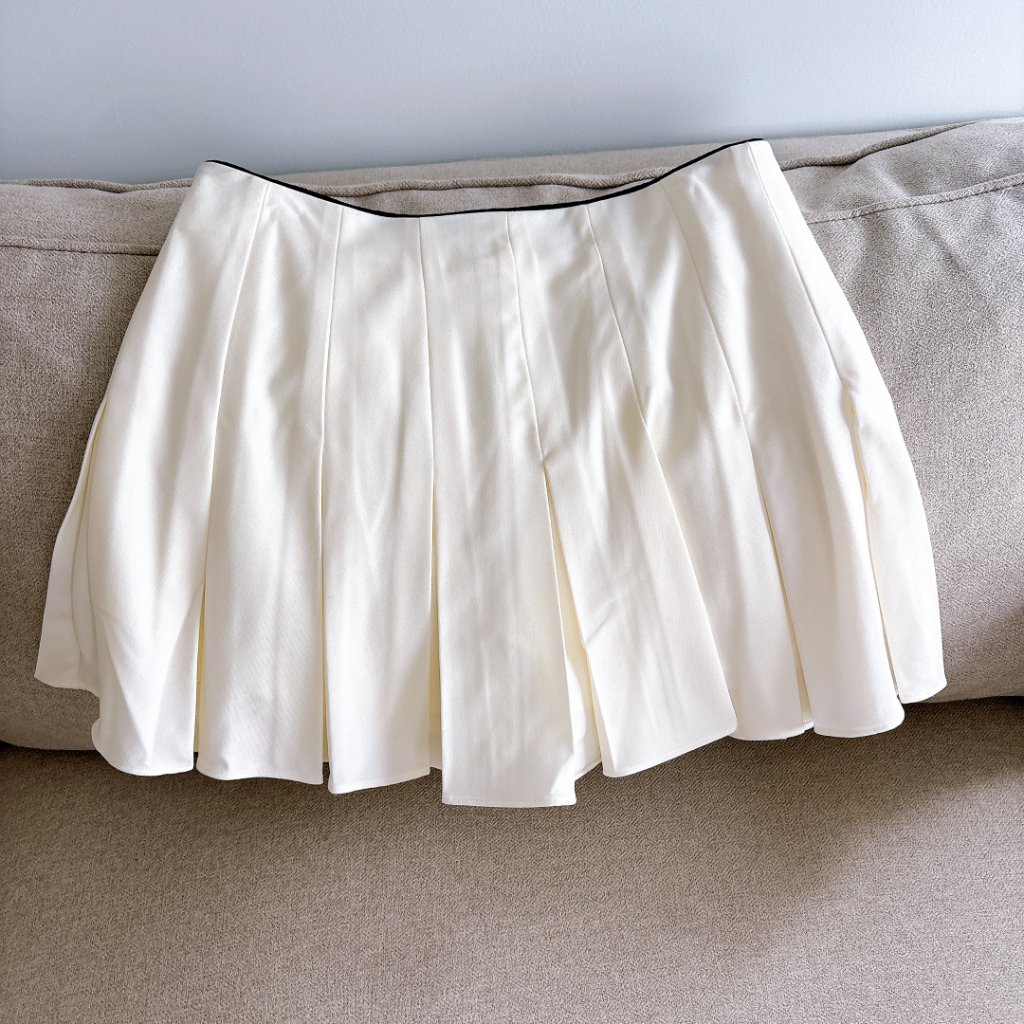 Brand New With Tag Maje White Skort, Size 38